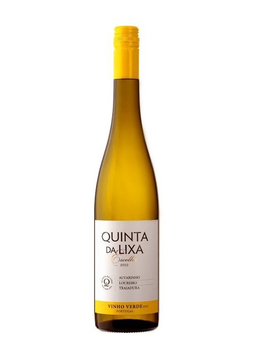 Quinta da Lixa Escollia 2023 Alvarinho Lourenco Trajadura Vinho Verde white wine bottle