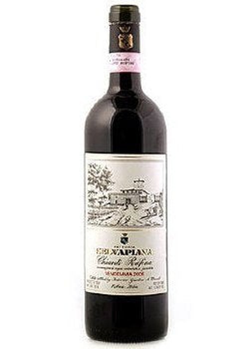 Selvapiana Chianti Rufina DOCG red wine bottle with estate label