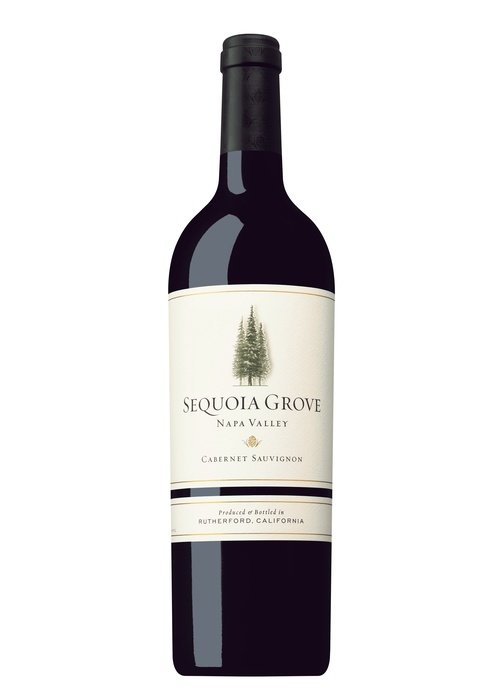 Sequoia Grove Napa Valley Cabernet Sauvignon 2018 red wine bottle with pine tree label