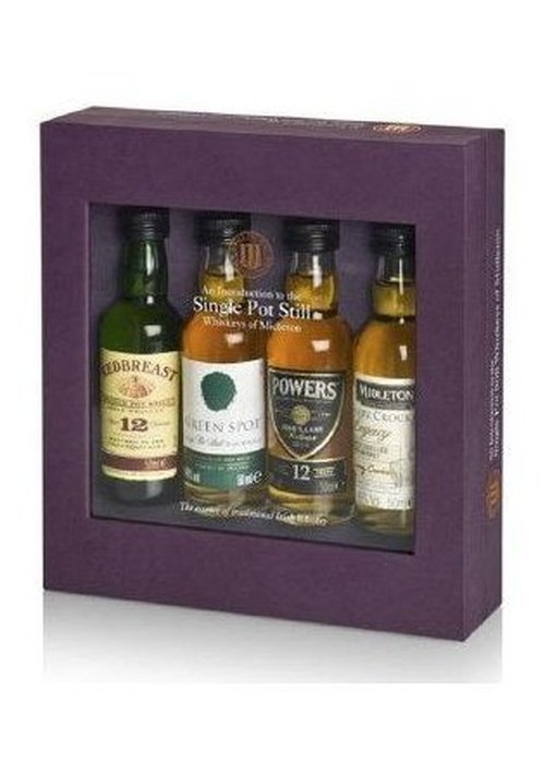 Single Pot Still Minature Irish Whiskey Selection Pack