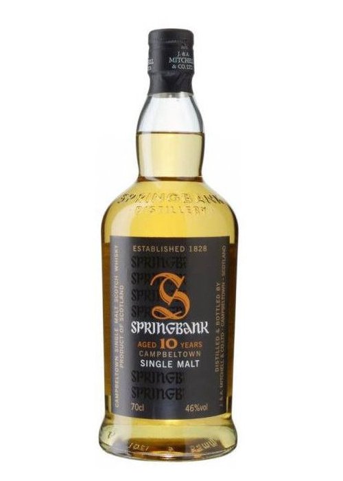 Springbank 10 Year Old Campbeltown Single Malt Scotch Whisky 700ml bottle