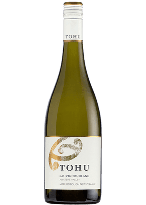 Tohu Sauvignon Blanc white wine bottle from Awatere Valley New Zealand