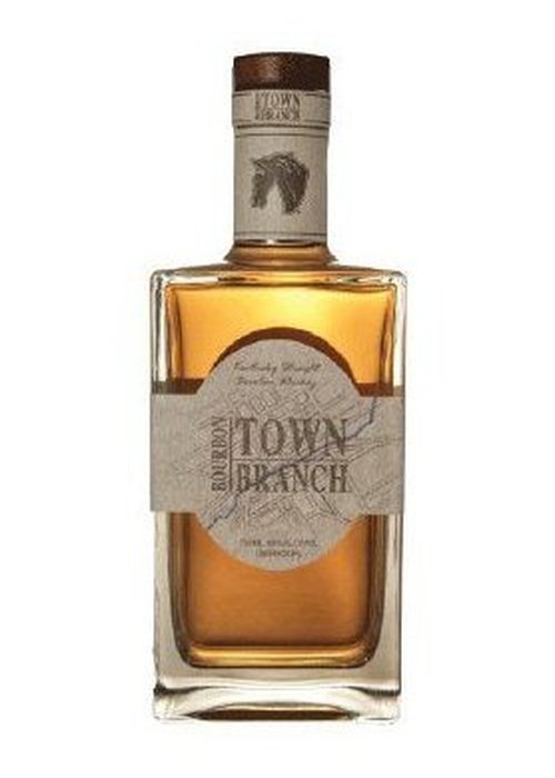 Town Branch Kentucky Straight Bourbon Whiskey 700ml bottle with golden amber liquid and horse logo