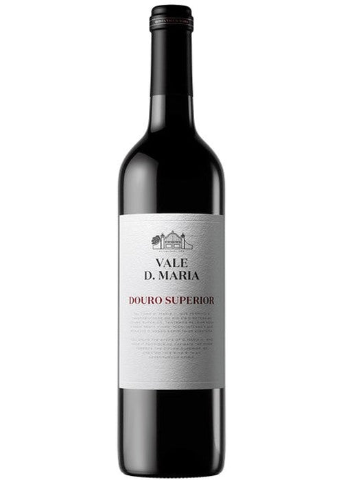Vale D. Maria Vinha De Martim Douro Blanco white wine bottle with black capsule and textured label