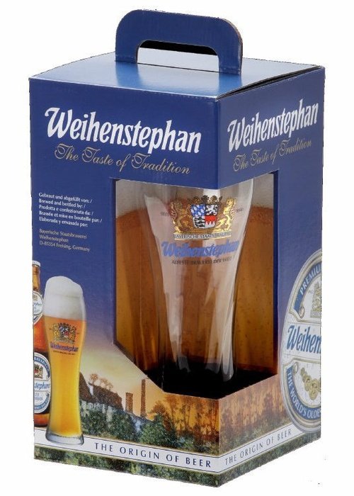 
            
                Load image into Gallery viewer, Weihenstephaner Gift Pack 3 Bottle + Glass
            
        
