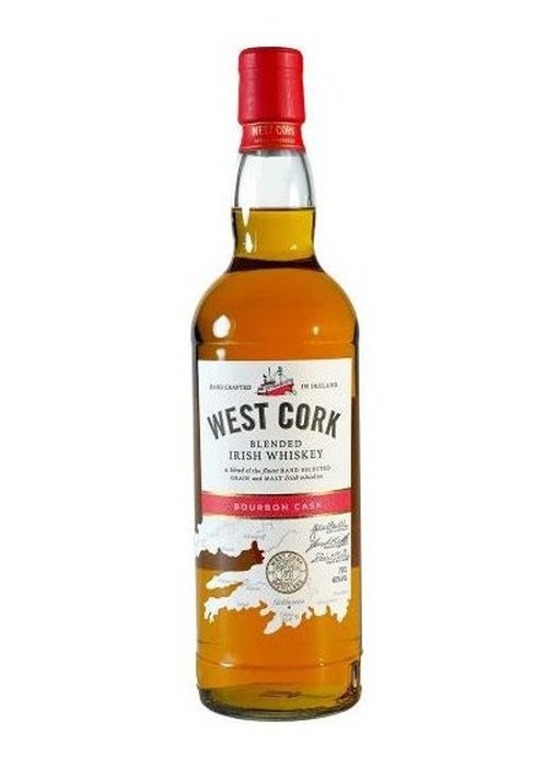 West Cork Bourbon Cask Blended Irish Whiskey 700ML