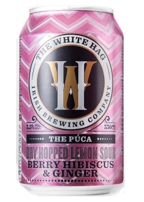 White Hag The Puca Dry Hopped Lemon Sour Berry Hibiscus Ginger Beer 330ML Can