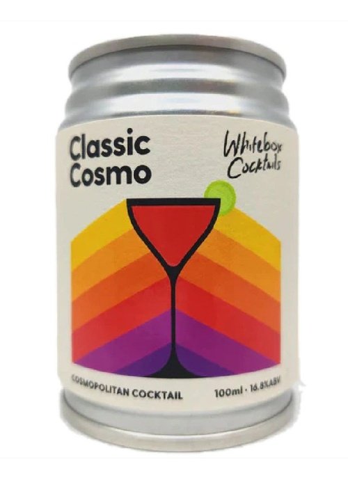 Whitebox Classic Cosmo 100ml ready to drink cocktail can with lime and triple sec