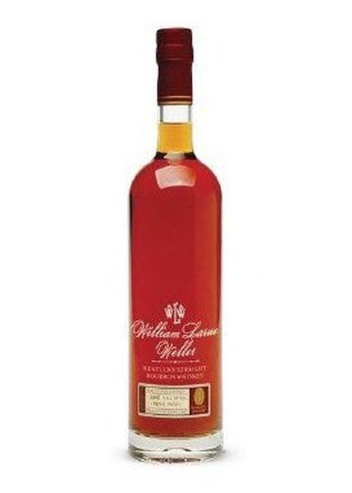 William Larue Weller 2016 Kentucky Straight Bourbon Whiskey barrel proof amber bottle