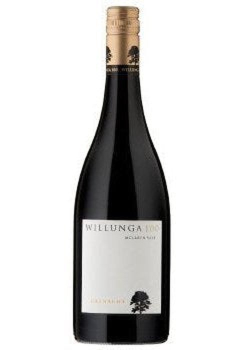 Willunga 100 Grenache McLaren Vale red wine bottle with tree logo