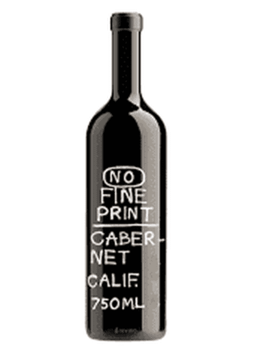 No Fine Print Cabernet Sauvignon