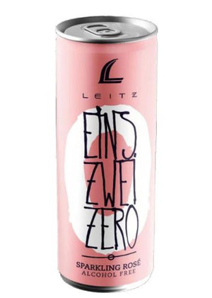 
            
                Load image into Gallery viewer, Leitz Eins Zwei Zero Sparkling Rose Alcohol Free Can 250ML
            
        