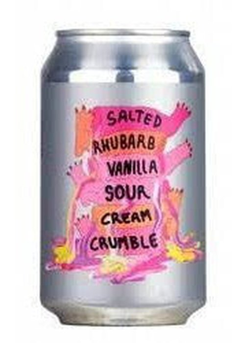 Lervig Salted Rhubarb Vanilla Sour Cream crumble 330ML
